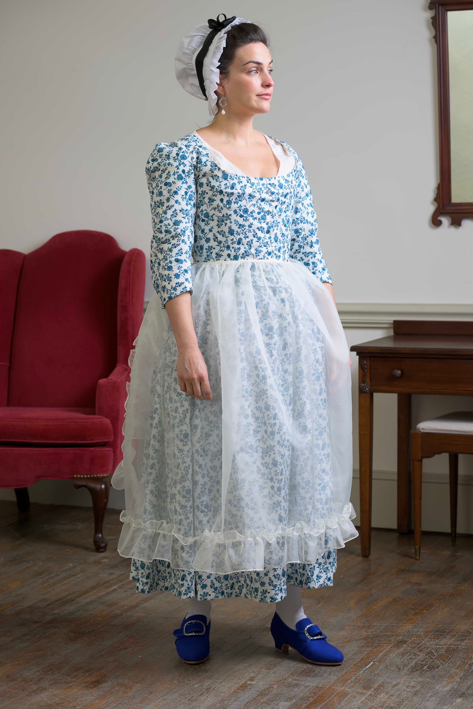 Organza Ruffle Apron