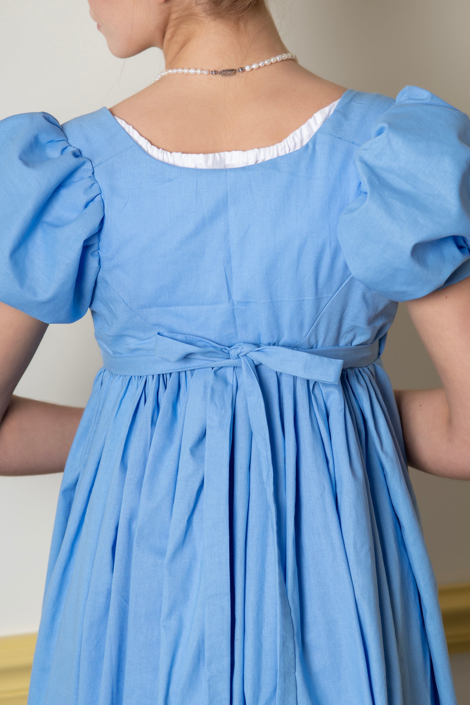 Light Blue Short Sleeve | Regency Gown