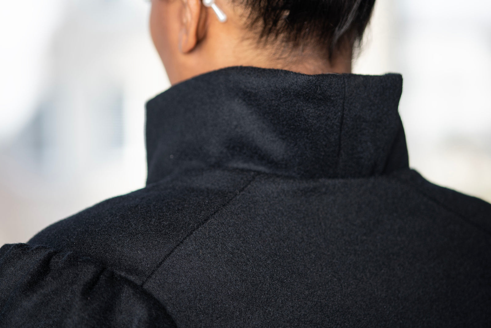 Wool Standing Collar Spencer | Regency