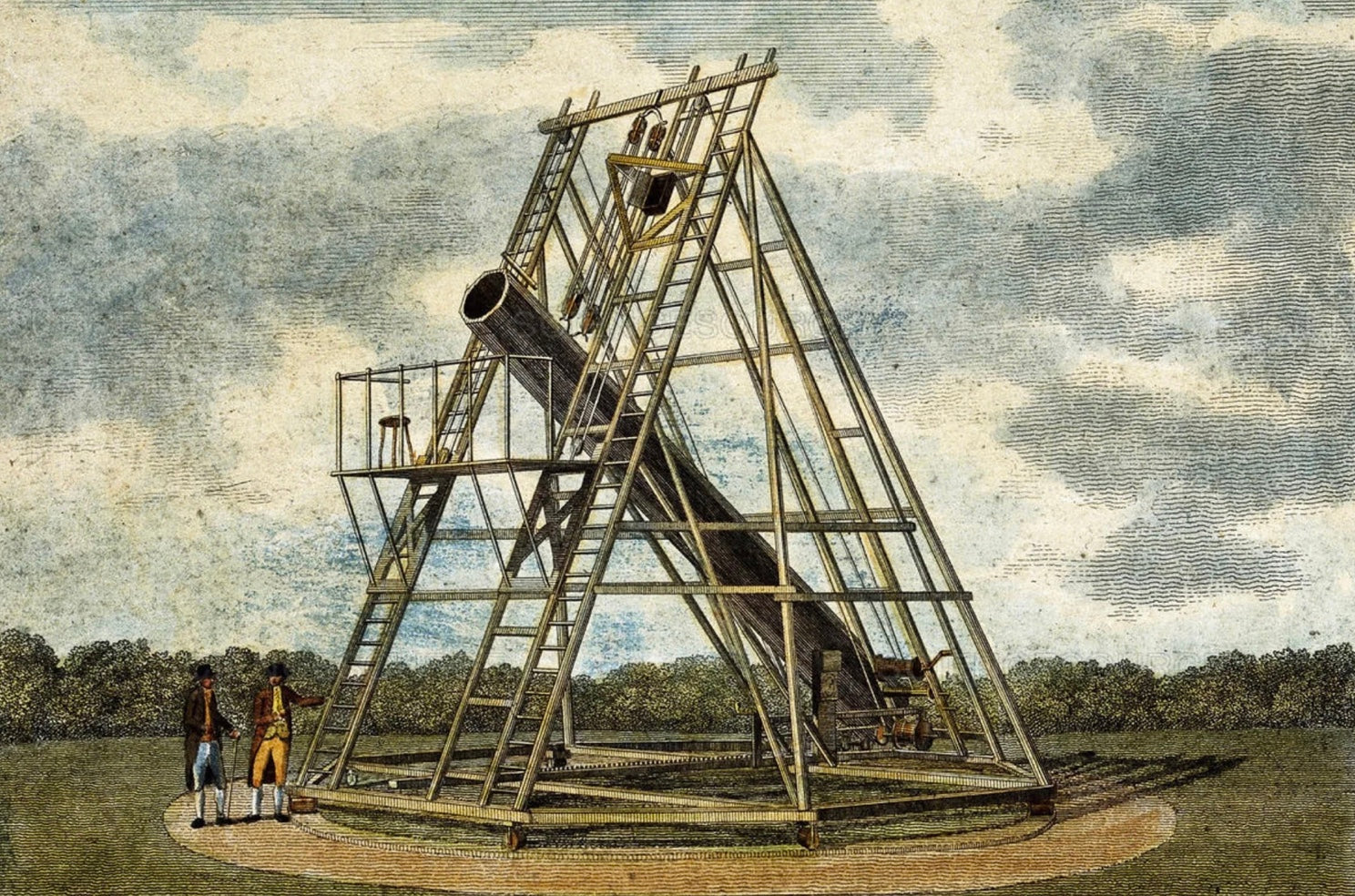 The Telescope's Influence in Colonial America