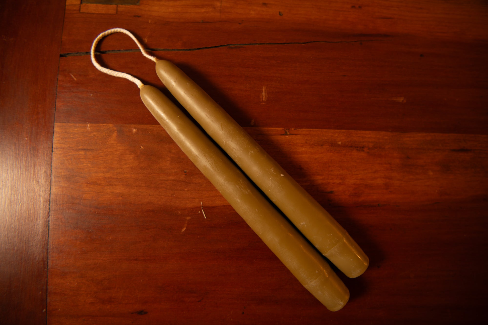 1 Pair Real Bayberry Taper Candles