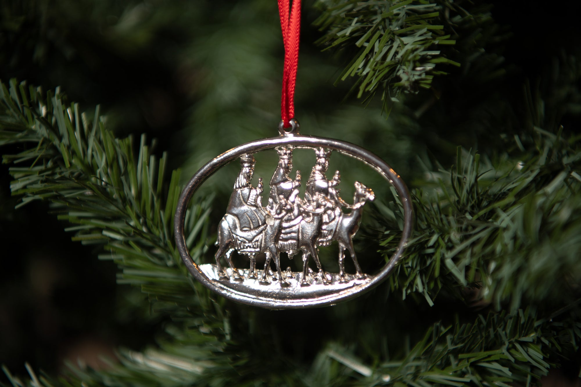 Pewter Ornament | Three Wise Men