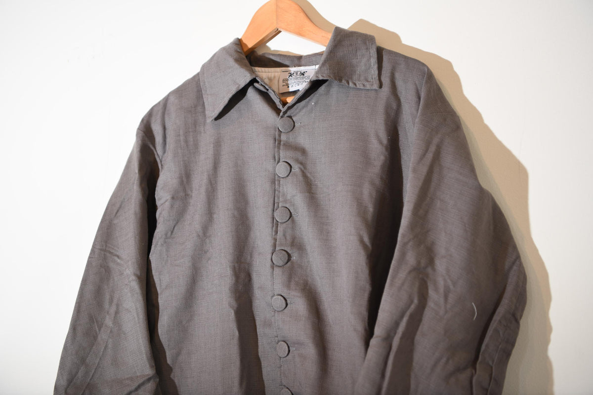 Slate Linen Frock Coat | SD63