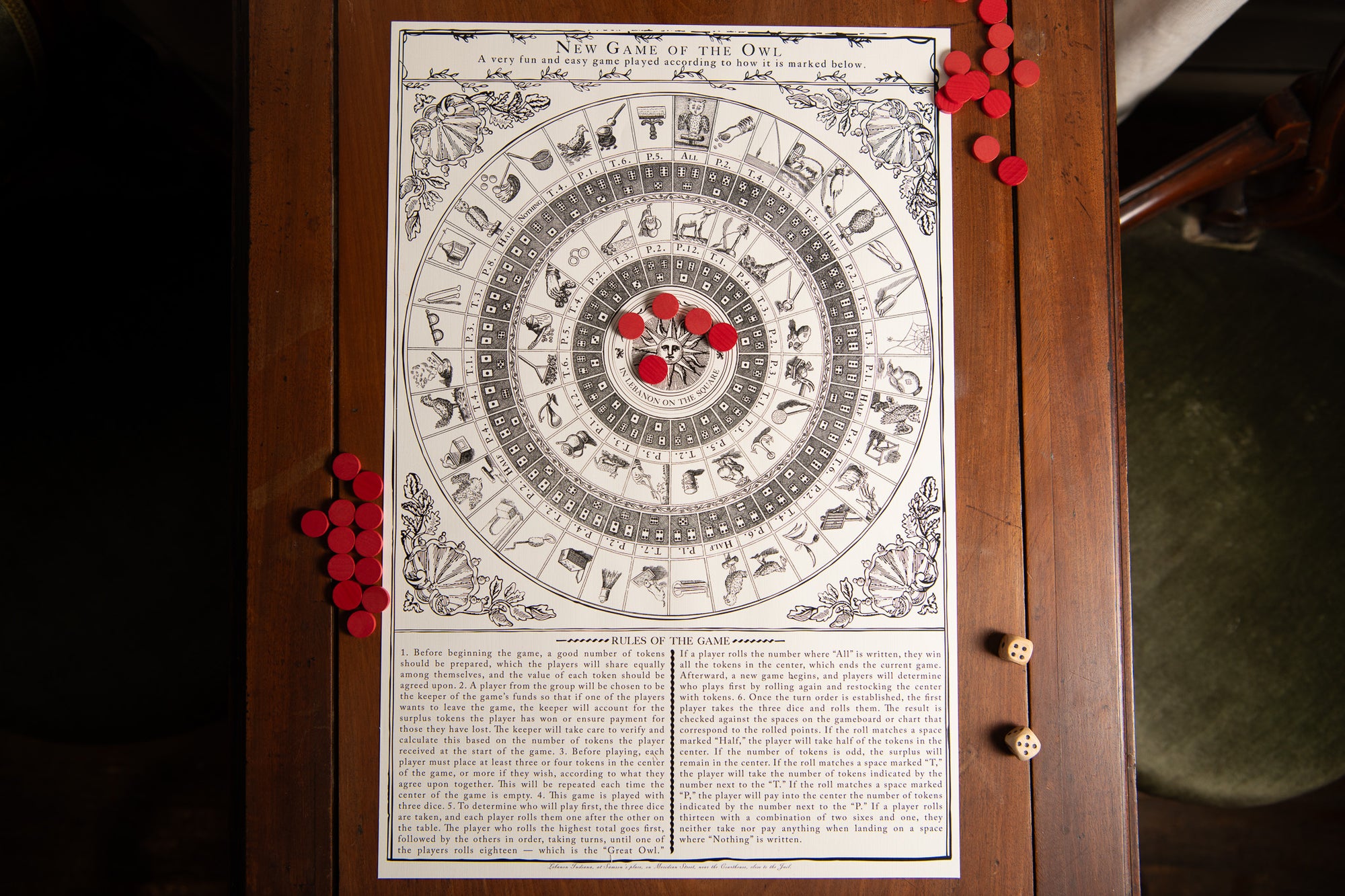 Le jeu royal de l'oie