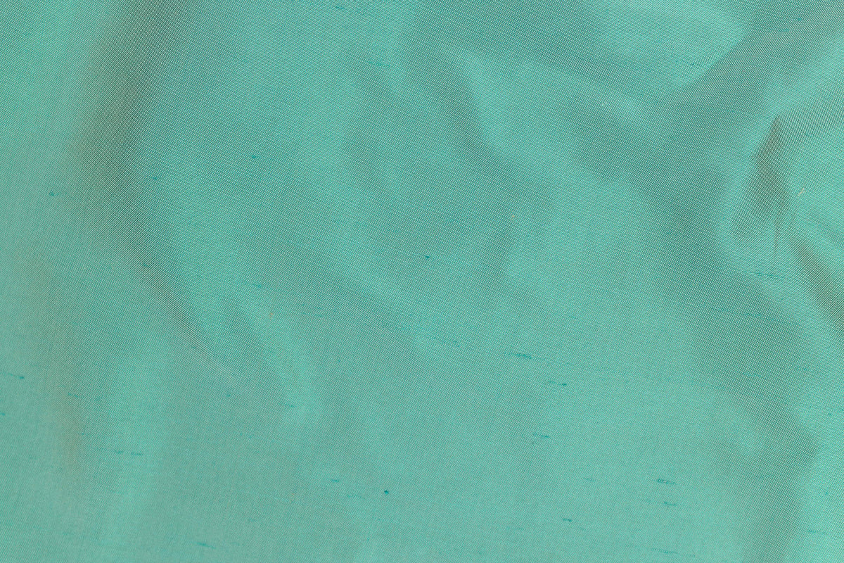 Arabian Blue Silk Taffeta