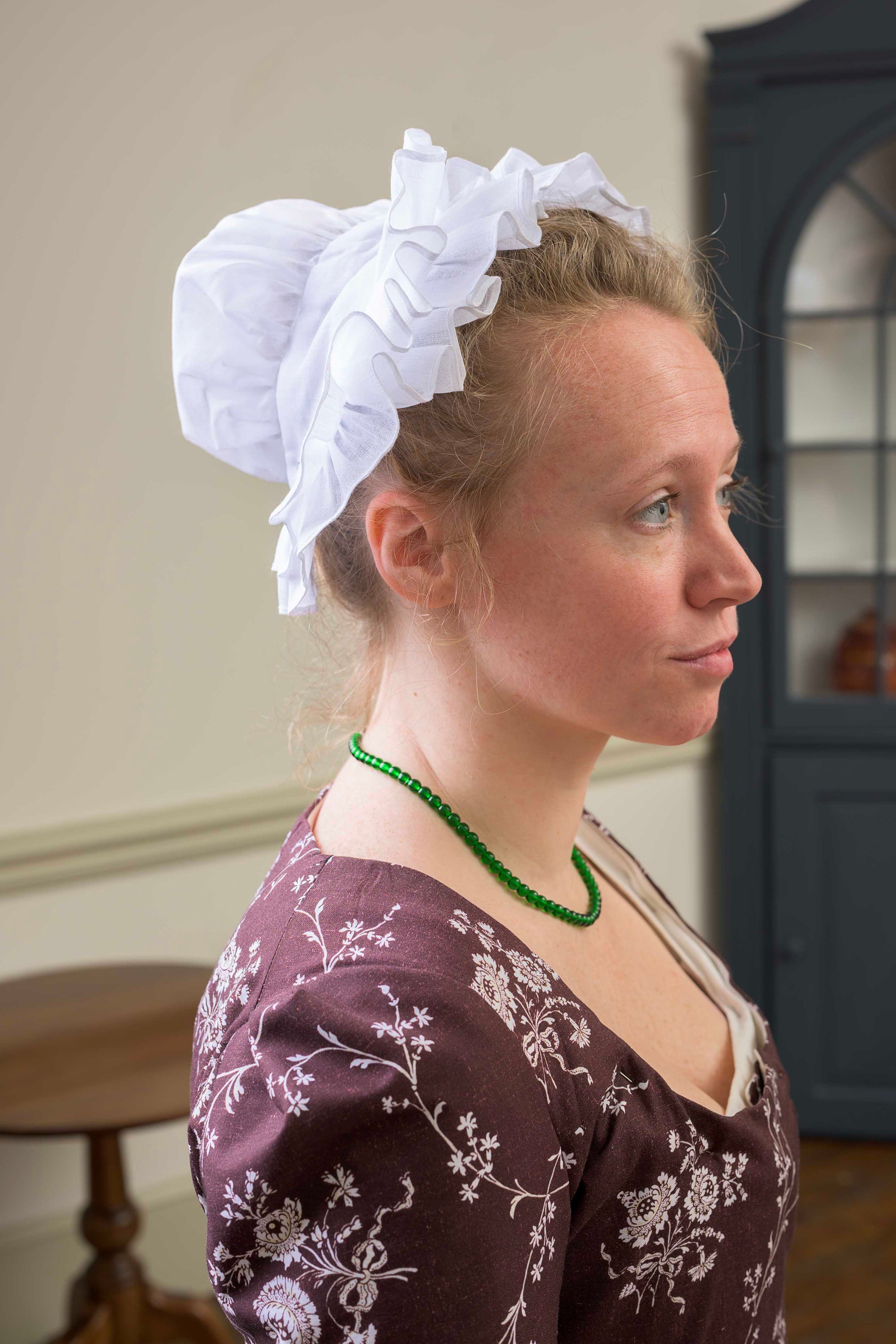 Small Stacked Ruffle Cap - Samson Historical
