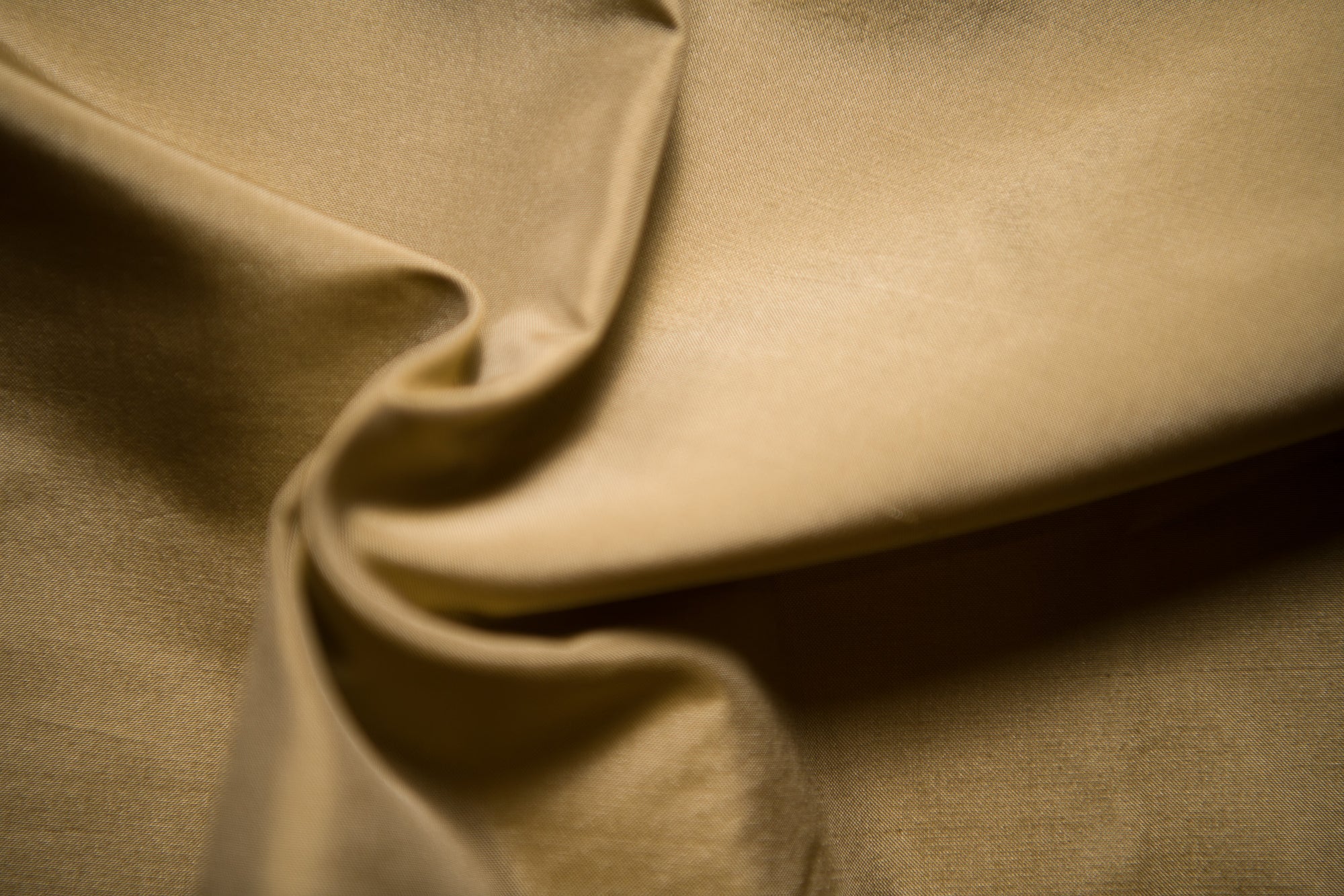 Champagne Gold Silk Taffeta