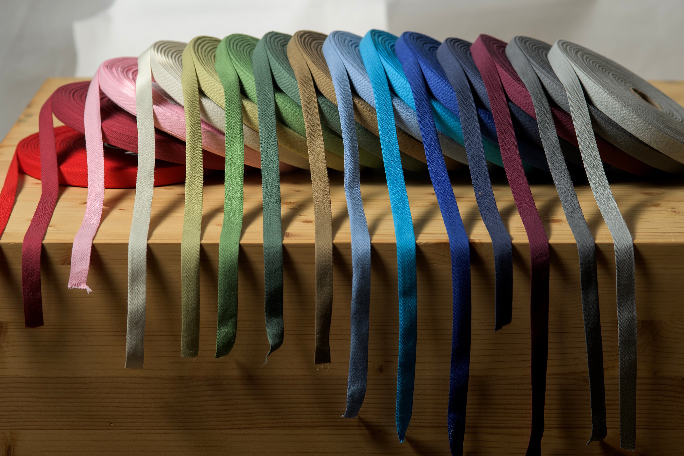 Cyclingcolors Visgraat Keperband – Katoenen Biasband 10mm Breed X 3m Lang, Parijs Blauw, Ideaal Voor Kleding En DIY-projecten