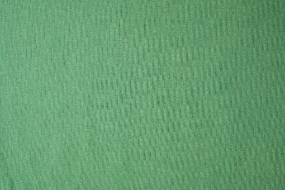 Green Solid Cotton