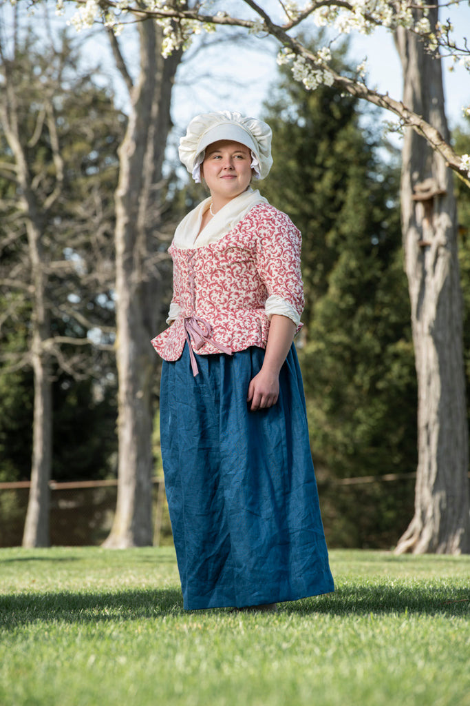 Blue Linen Petticoat - Samson Historical Blue Linen Petticoat - Samson Historical