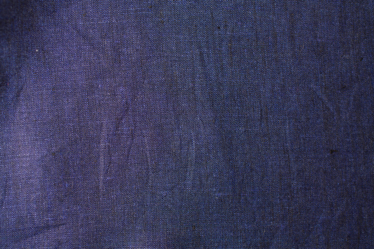 Denim Blue Linen