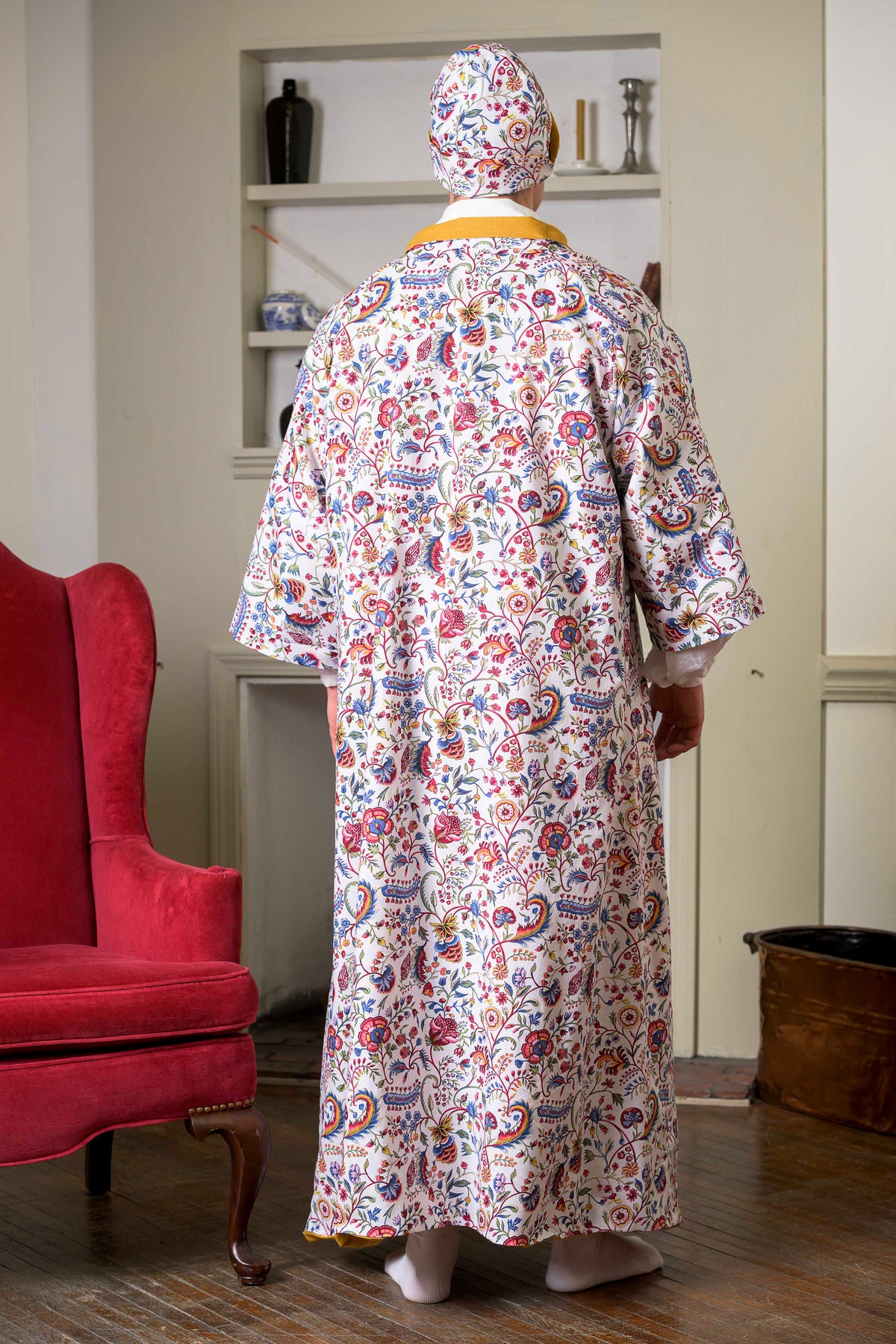 1760's Dressing Gown | India Garden
