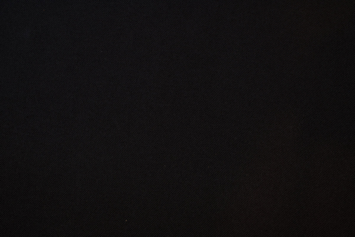 Black Cotton Duck Canvas