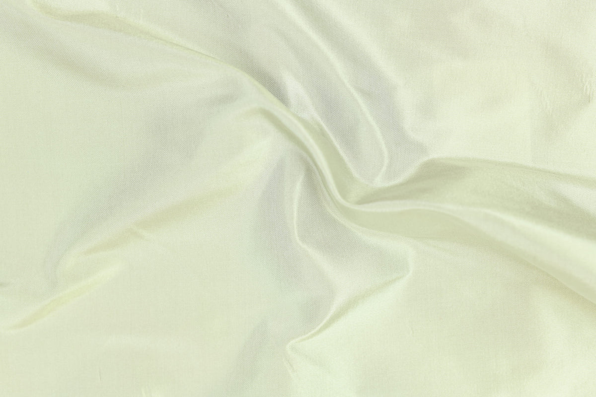 Glass Slipper Silver Silk Taffeta