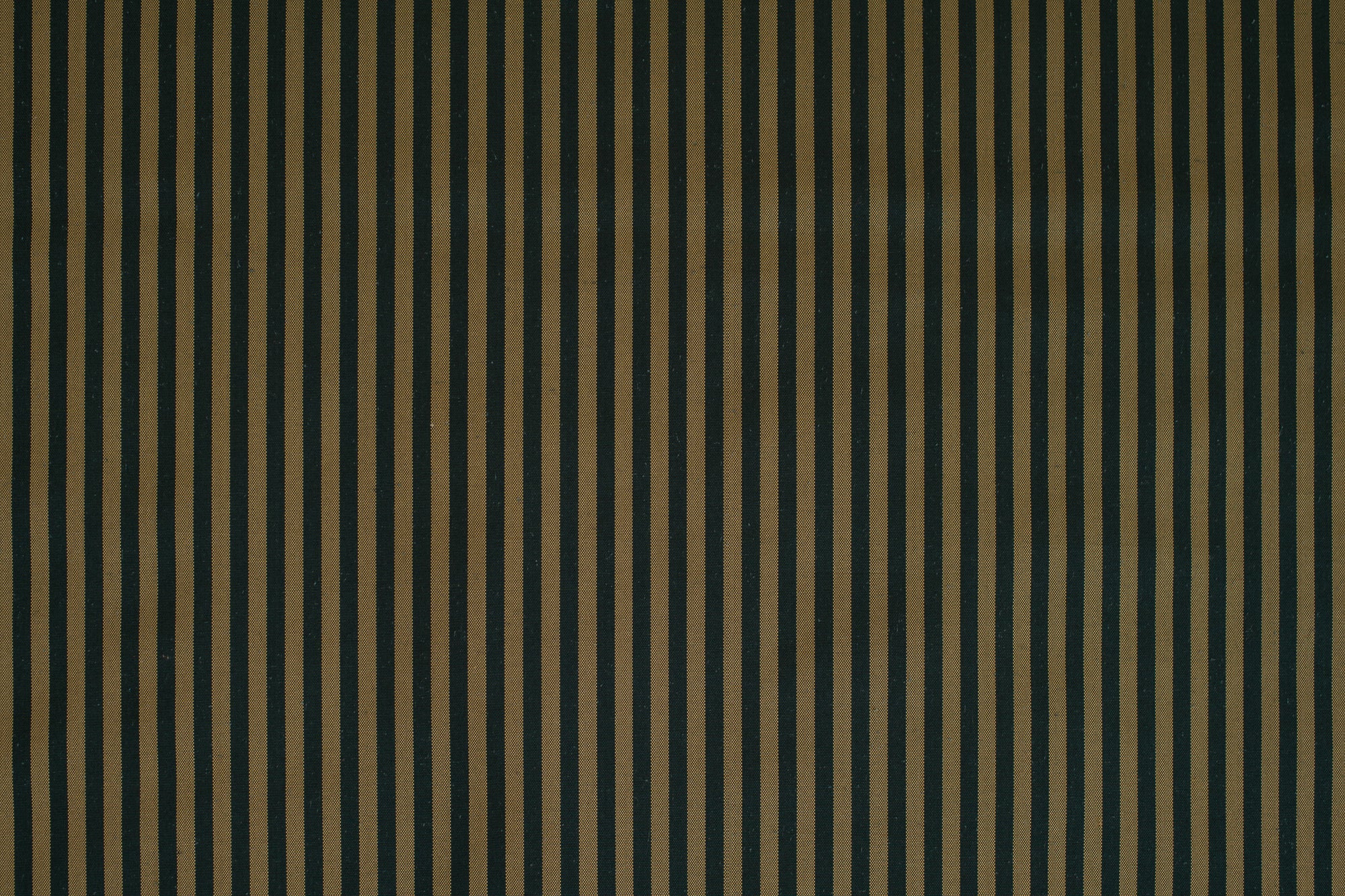 Green and Gold Stripe Silk