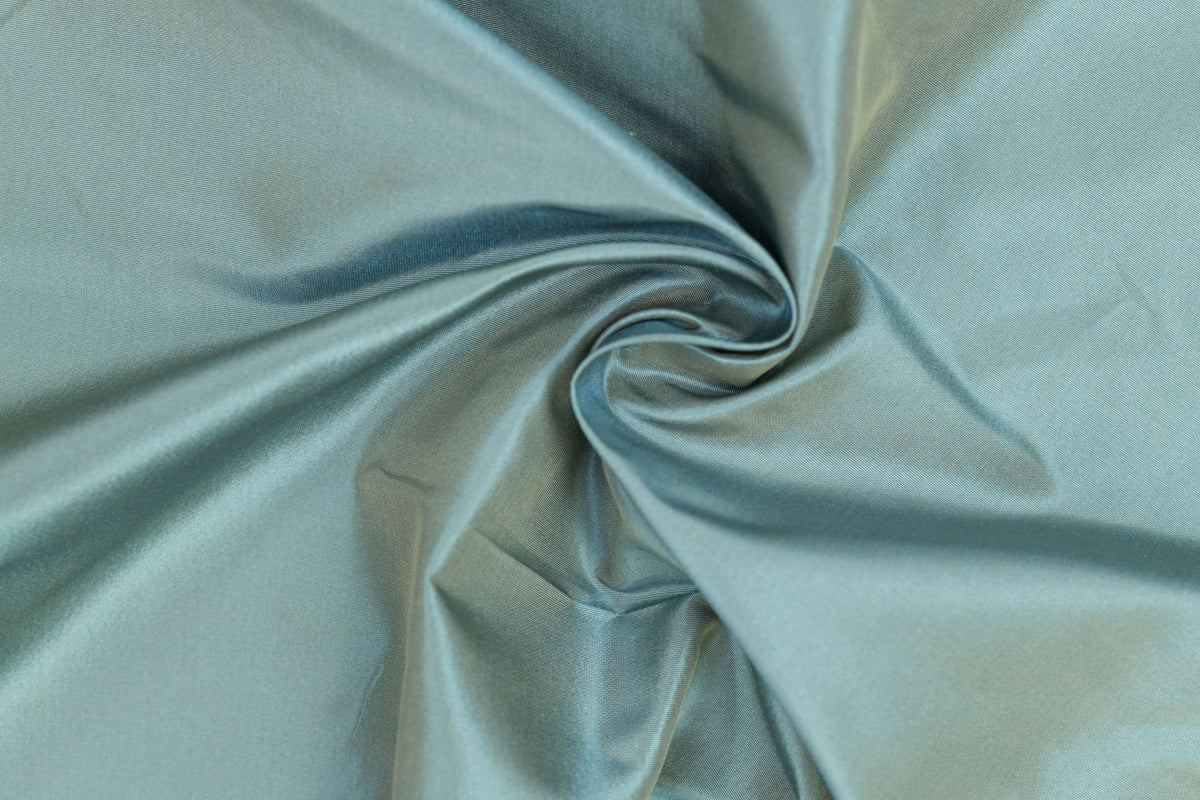Ice Blue Silk Taffeta