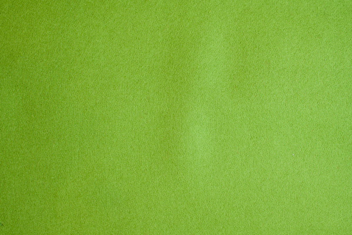 Kermit Green Wool Flannel