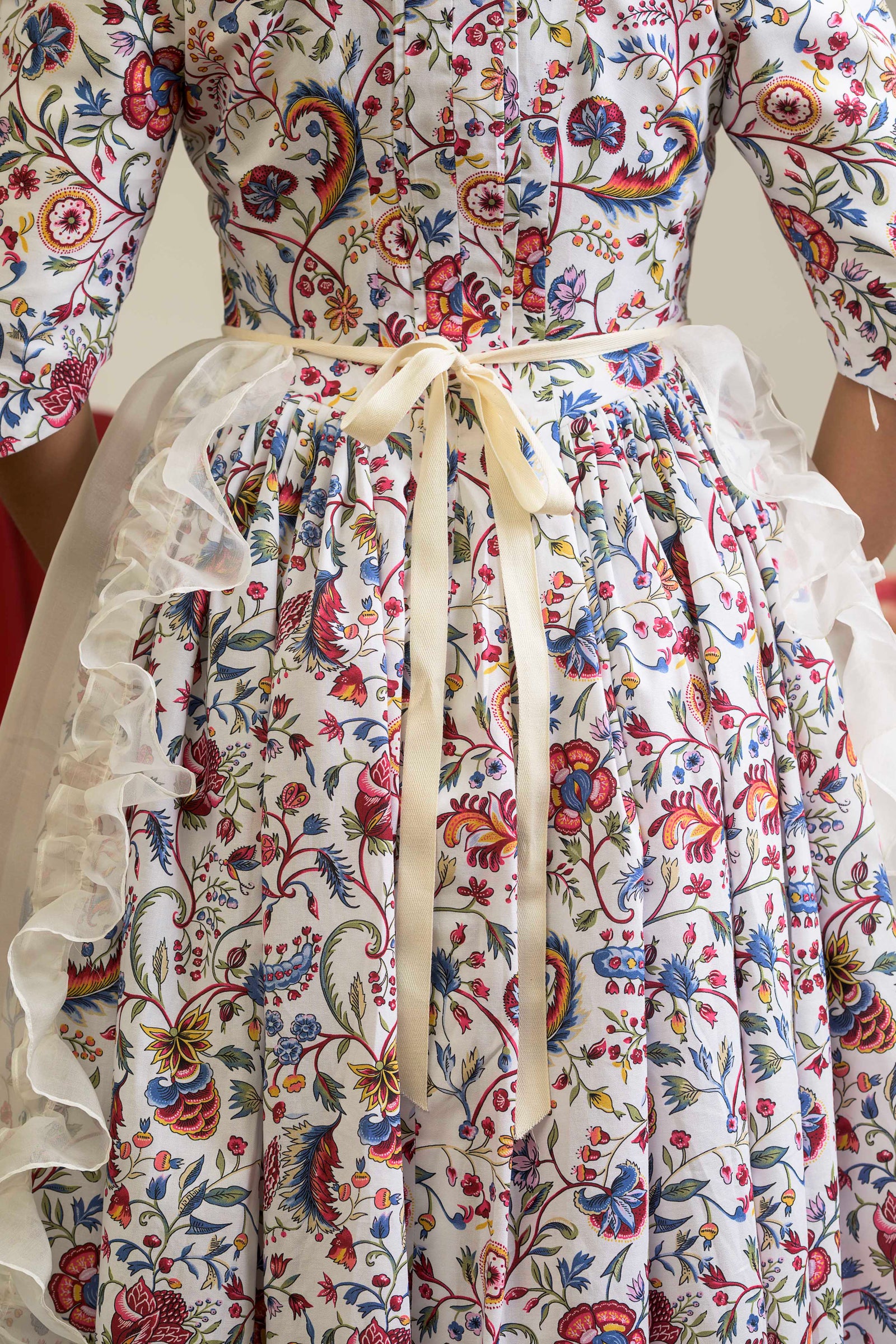 Organza Ruffle Apron