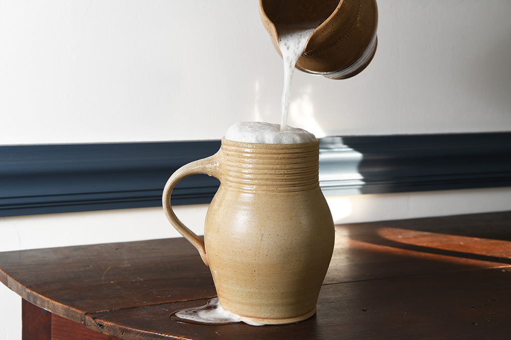 Tankard à ventre glacé au sel | 1 litre