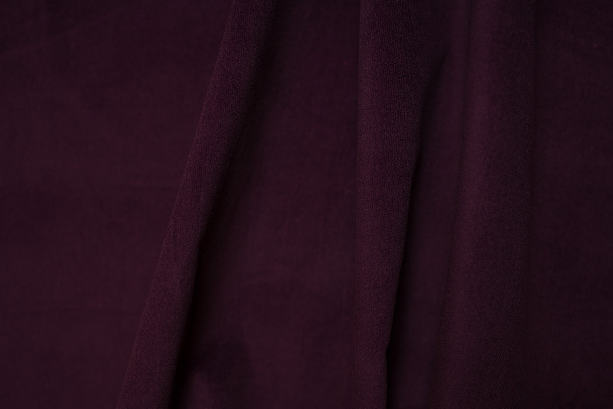 Purple Cotton Velvet