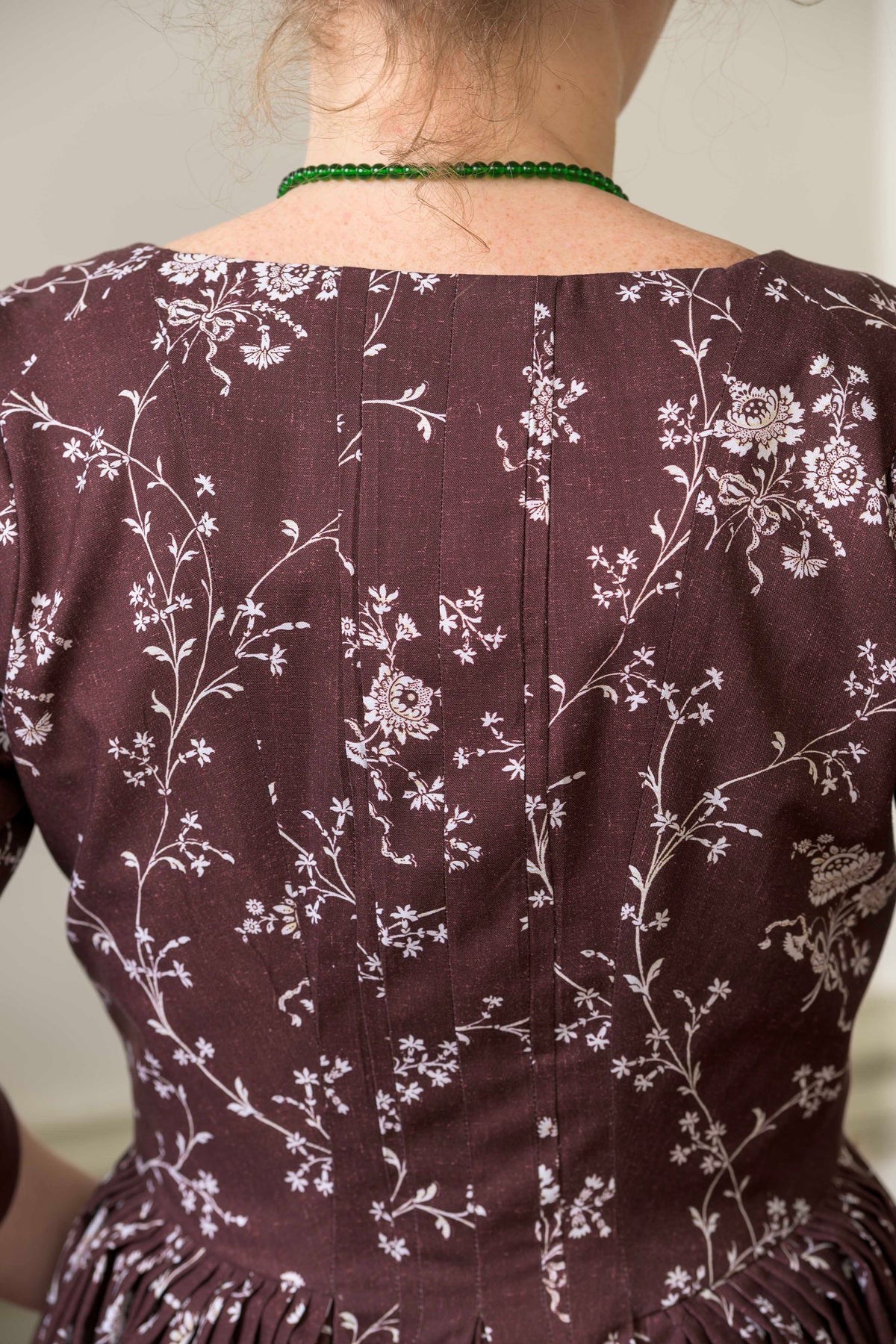 Round Gown | Brandied Raisin | 1770 - 1790