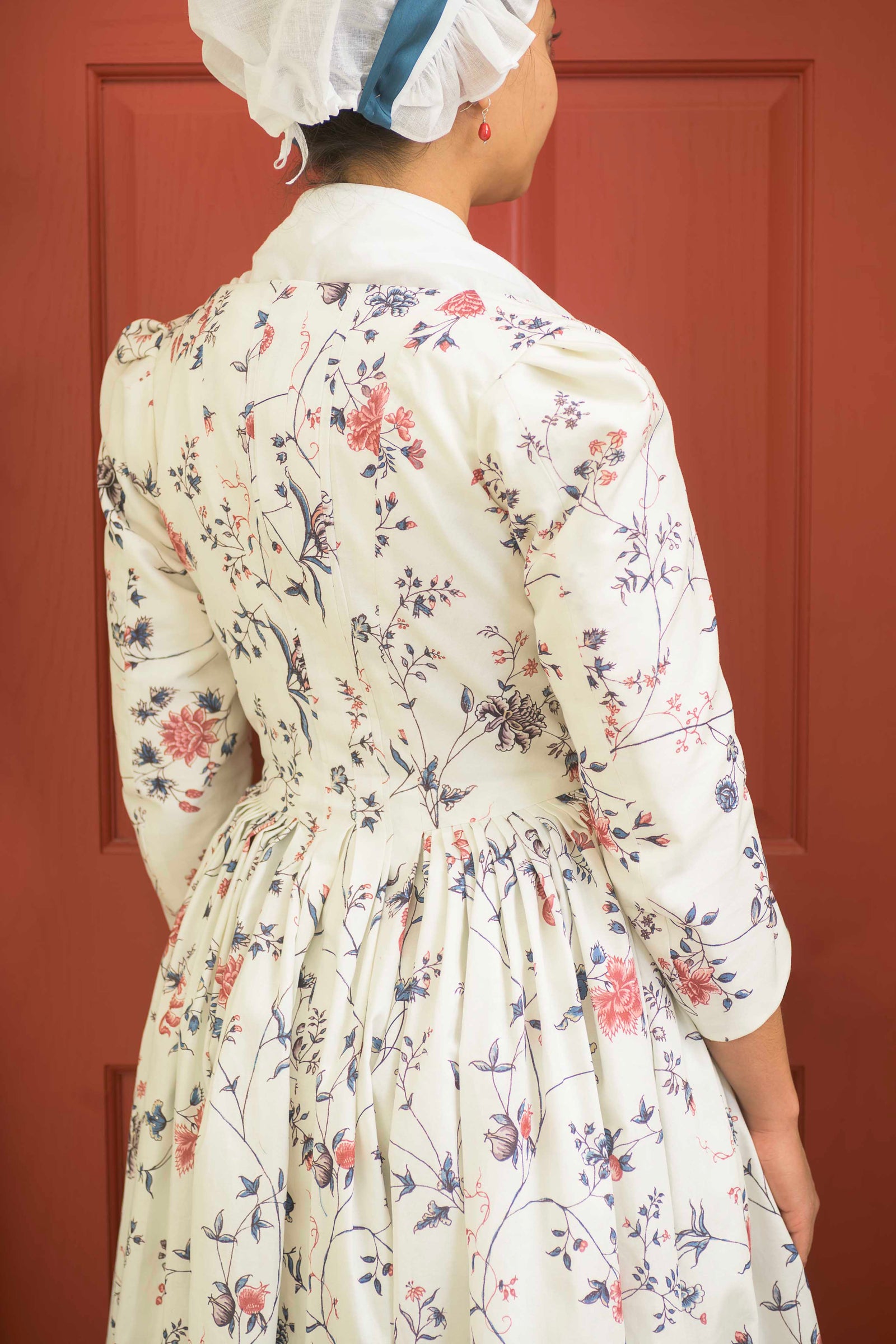 Round Gown | Fanny's India Floral | 1770 - 1790