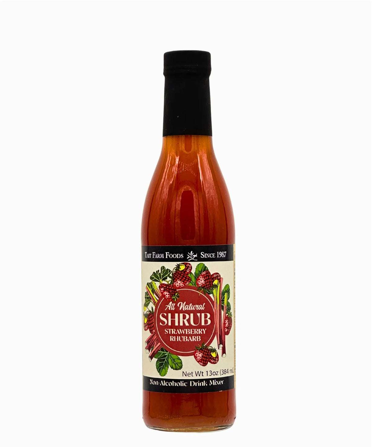 Strawberry Rhubarb Shrub