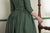 Robe en lin vert | 1770 - 1790