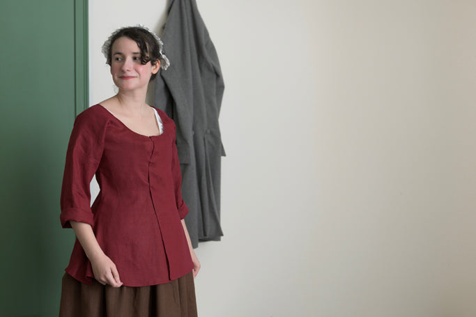 Linen Short Gowns 18th Century Samson Historical