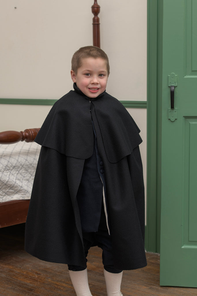 Young Gentleman's Wool Cloak