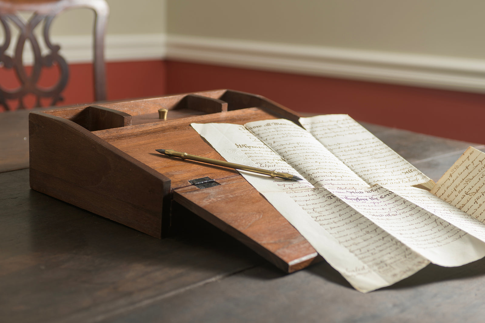 Fold Out Writing Desk