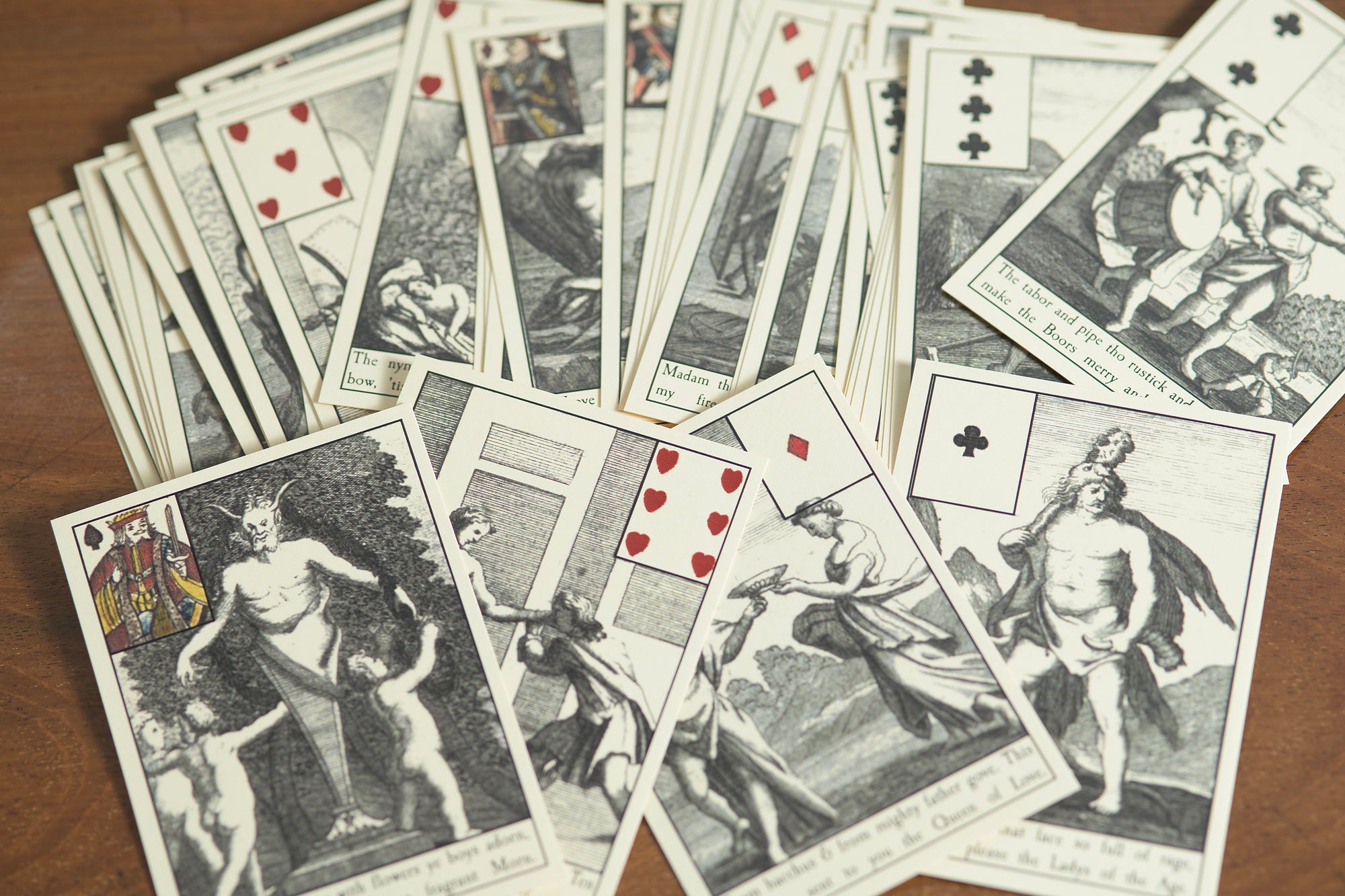 Cartes d'amour des années 1720