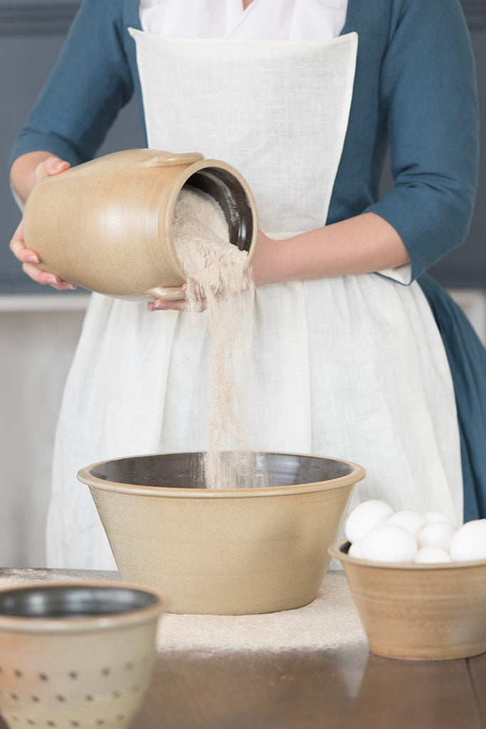 Pots à couvercle glacés au sel