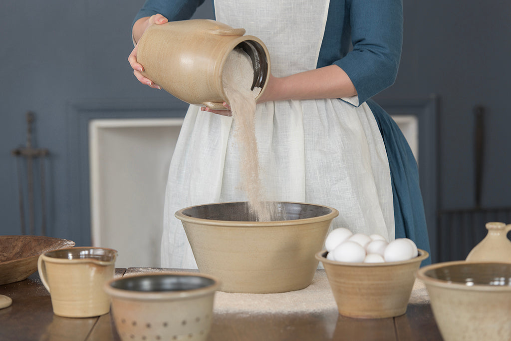 Pots à couvercle glacés au sel