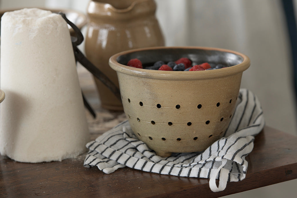 Salt Glazed Colander