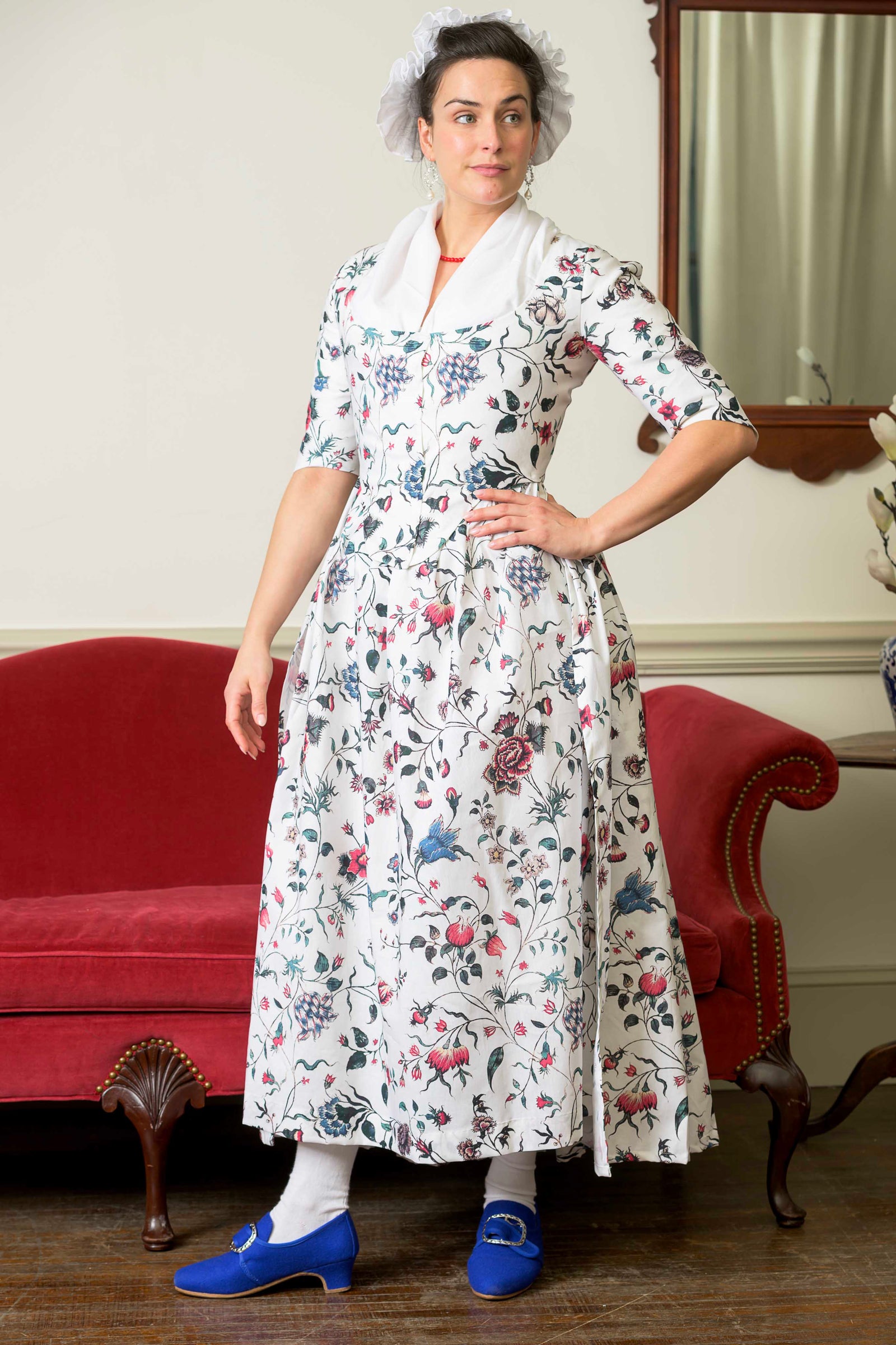 Robe à l'Anglaise | Palace Bloom | 1770 - 1785