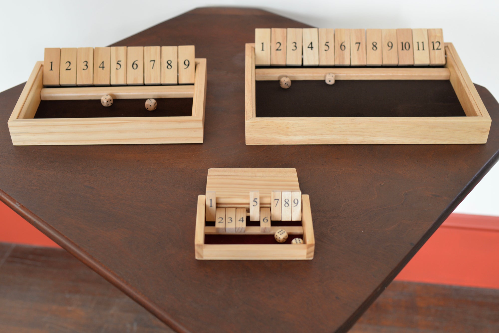 Shut the Box Game in 3 sizes