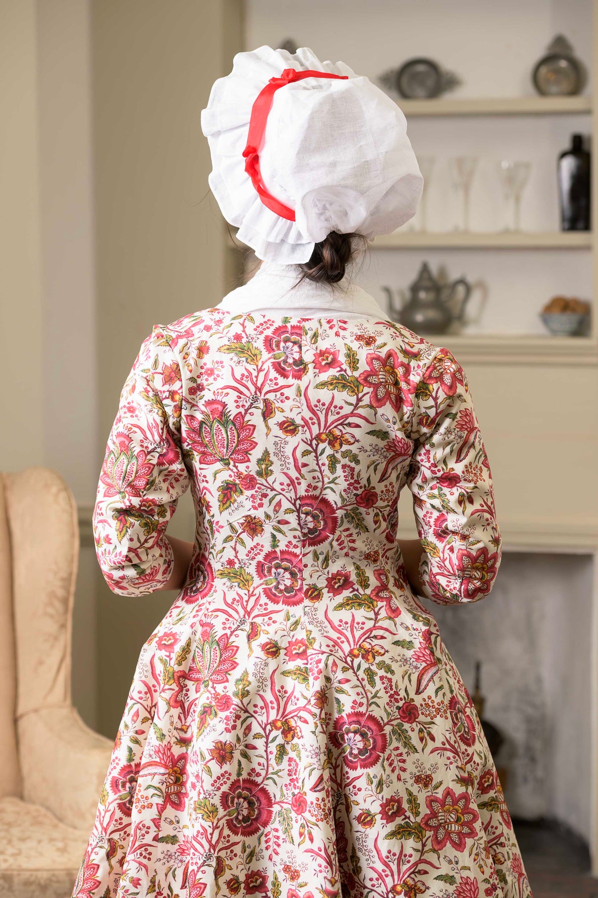 Straight Caraco | Red Exotic | 1775 - 1785