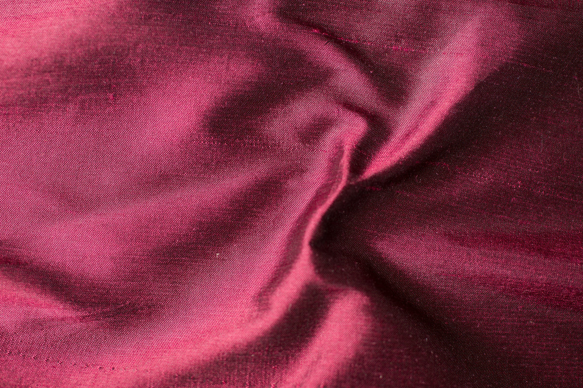 Wine Silk Shantung