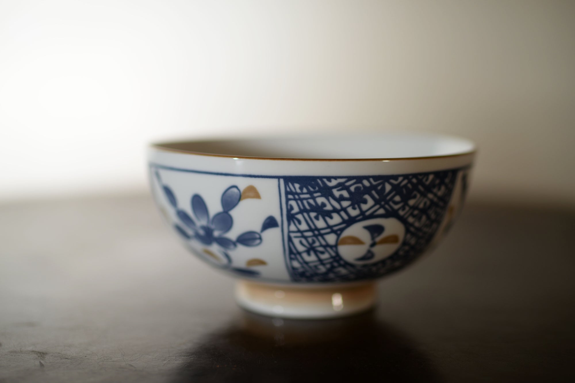 Porcelain Bowls | Blue and Brown