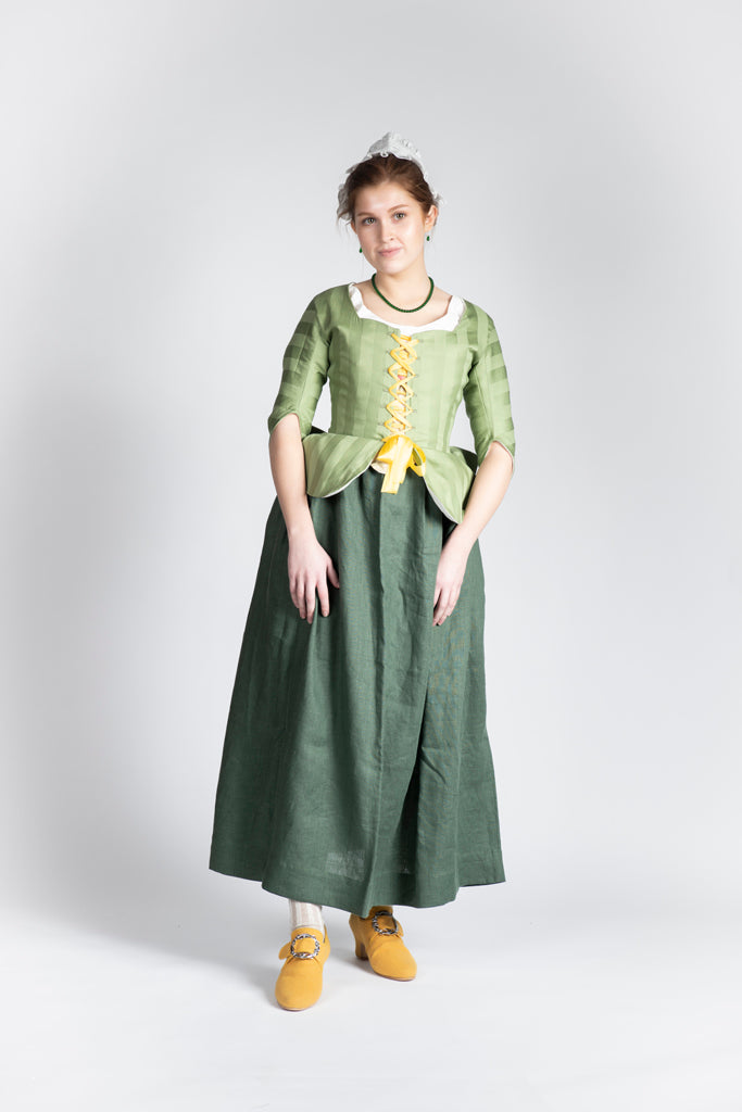 Green Linen Petticoat Green Linen Petticoat