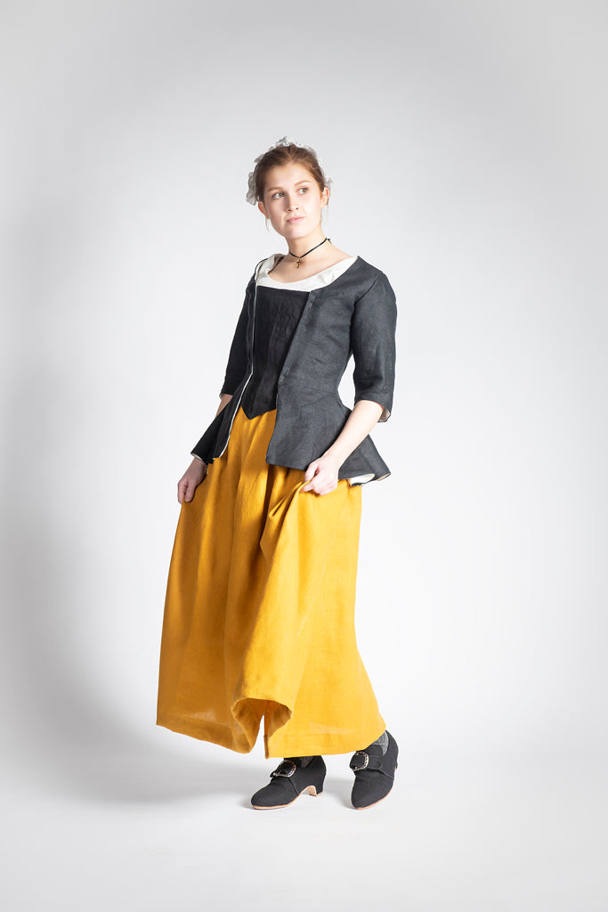 Yellow Linen Petticoat