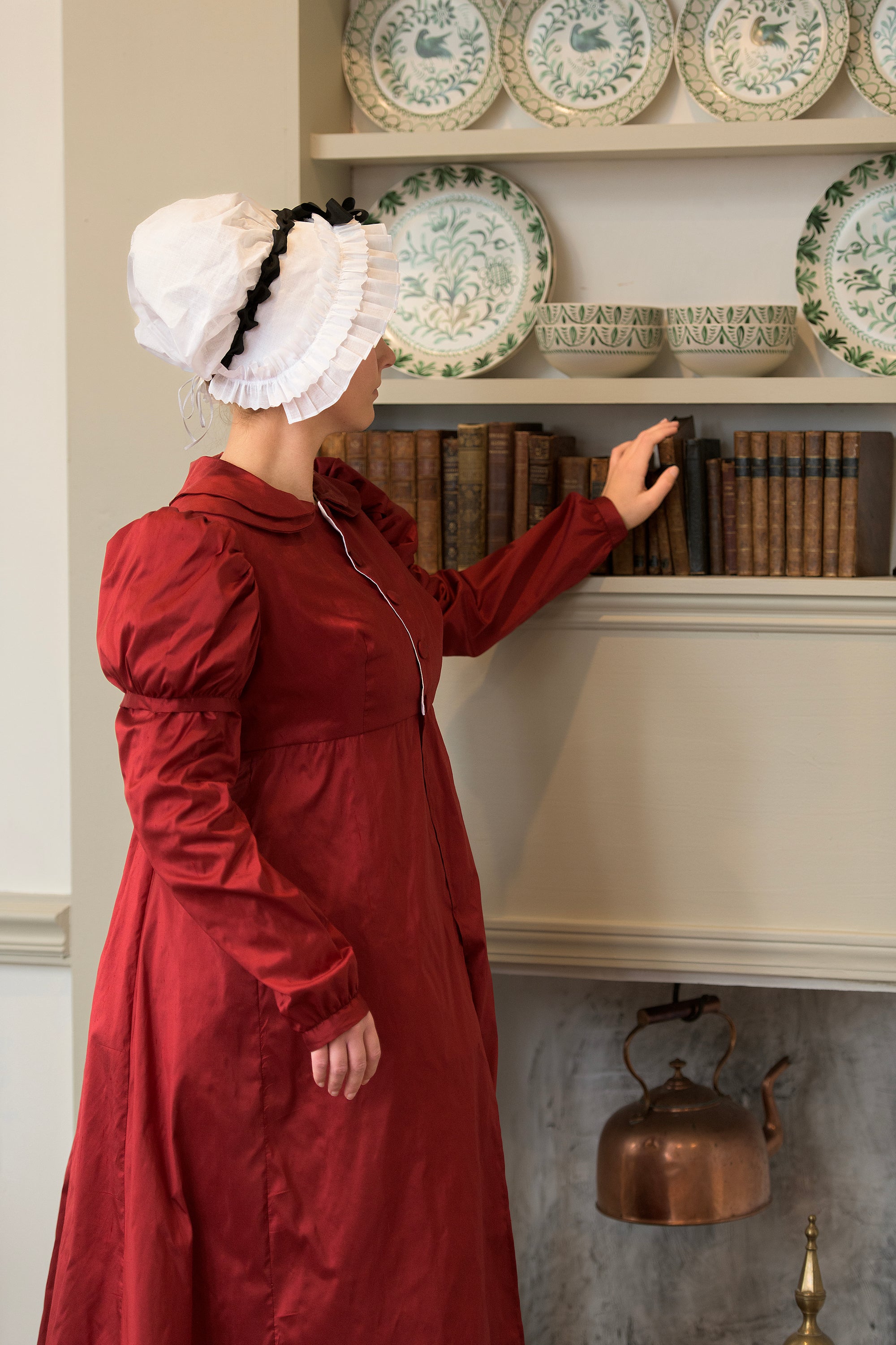 Silk Pelisse | Red