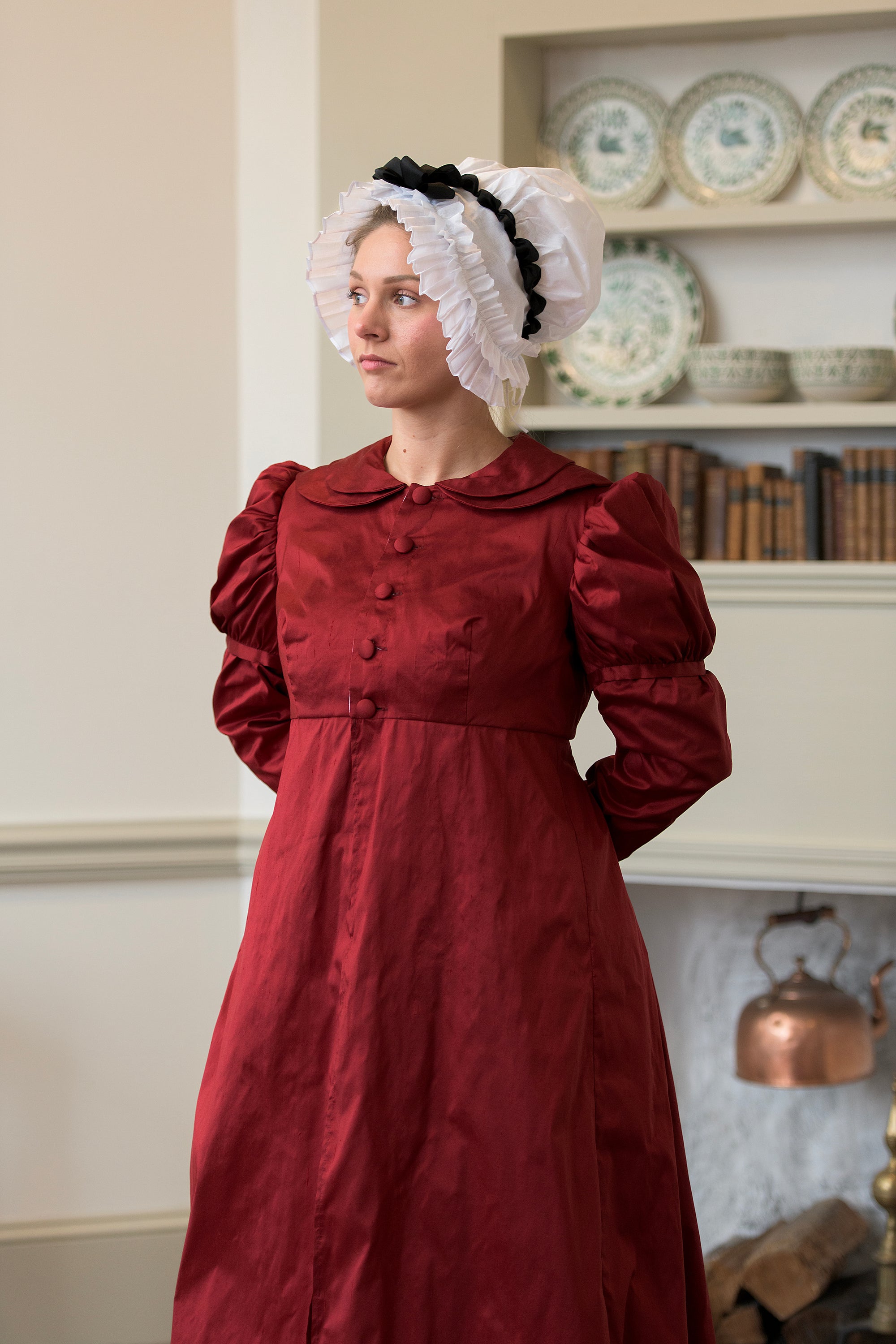 Silk Pelisse | Red