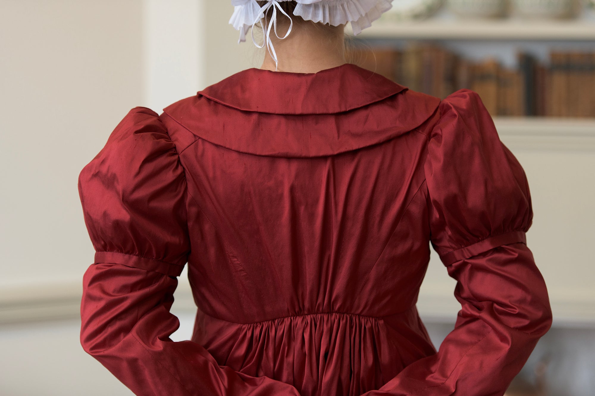 Silk Pelisse | Red
