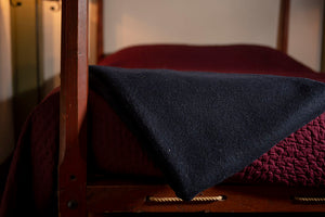Revolutionary War Era Navy Wool Blanket from Samson Historical