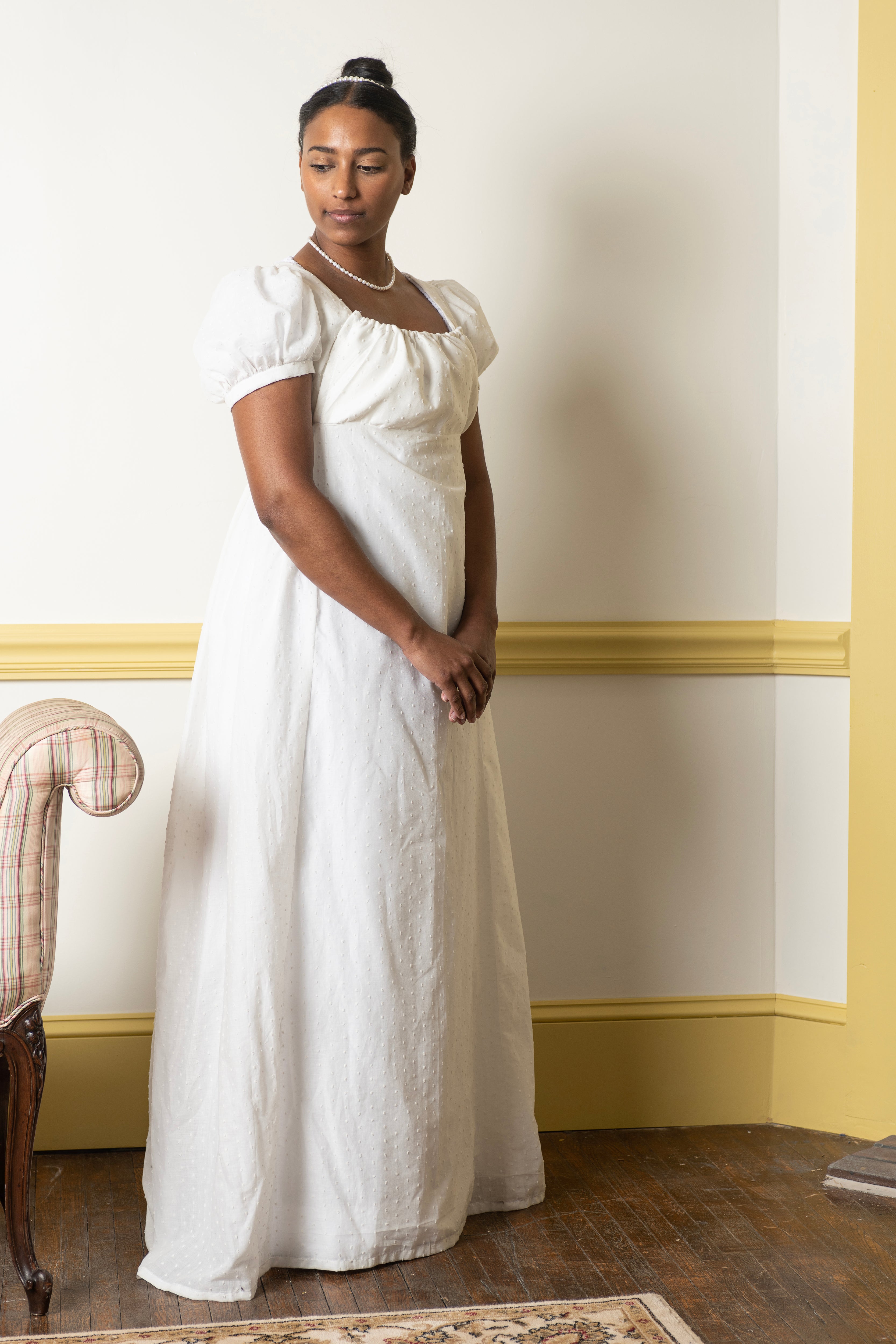 Swiss Dot | Regency Gown Swiss Dot | Regency Gown