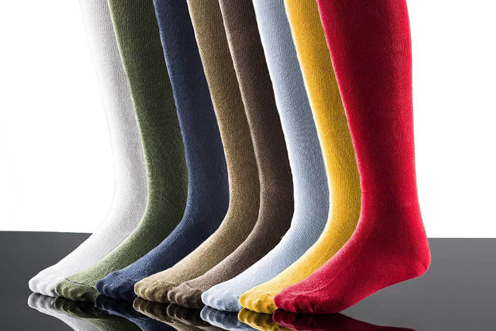 18th Century Cotton Stockings in multiple colors