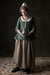18th Century Women's Jacket from Samson Historical - Green Linen Fetching