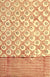 Hand Printed Scarf in Tile Pattern
